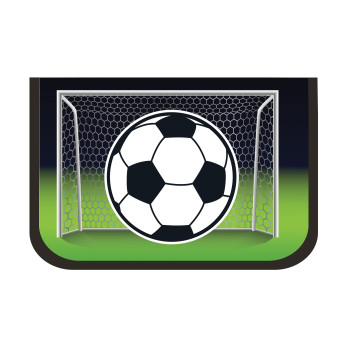 Пенал Classy Soccer без наполнения