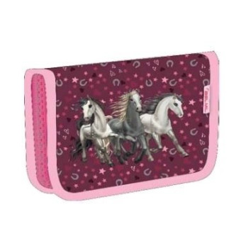 Пенал I Love Horse без наполнения