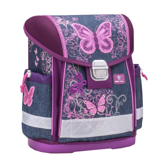 Ранец Classy Purple Flying Butterfly с наполнением