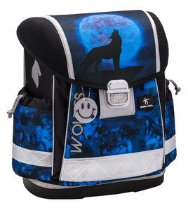 Ранец Classy Wolves Blue