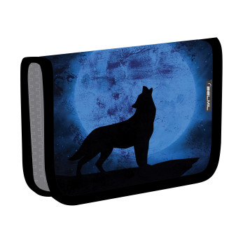 Пенал Wolves Blue без наполнения