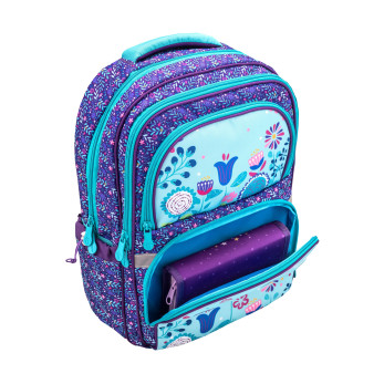Рюкзак на колесах Convertible Pack Flower Mania
