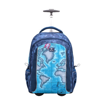 Рюкзак на колесах Easy-Go World Map