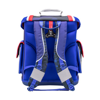 Ранец Belmil Classy Red Blue Football с наполнением