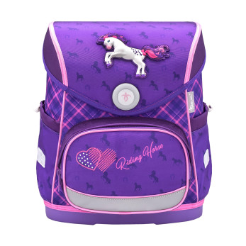 Ранец Belmil Compact Horse Purple с напонением