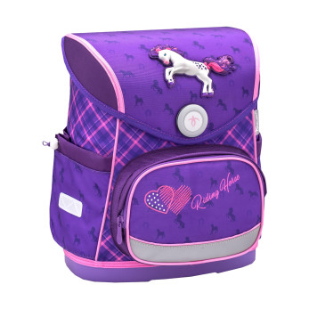 Ранец Belmil Compact Horse Purple с напонением