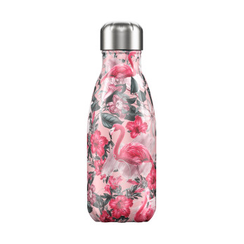 Термос Chilly's Bottles Tropical Flamingo, 260 мл