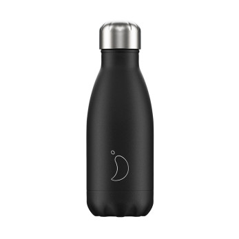 Термос Chilly's Bottles Monochrome Black, 260 мл