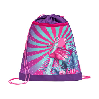 Ранец Compact Tropical Flamingo с наполнением