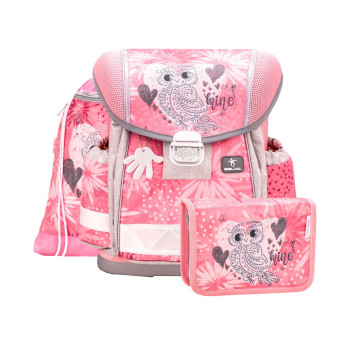 Ранец Classy Owl Silver с наполнением 