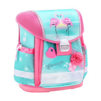 Ранец Belmil Classy Flamingo Love с наполнением