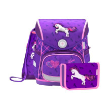 Ранец Compact Horse Purple с напонением