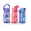 Бутылка детская с силиконовой соломкой Zoku, 415 мл, фиолетовая