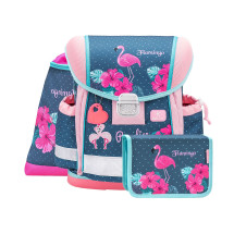 Ранец Classy Flamingo Paradise с наполнением