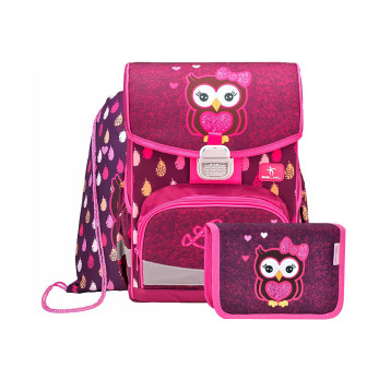 Ранец Click Mia, the Owl с наполнением