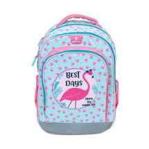 Рюкзак Speedy Girl Flamingo & Macarons