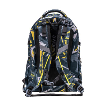 Рюкзак Belmil Wave Yellow Graffiti