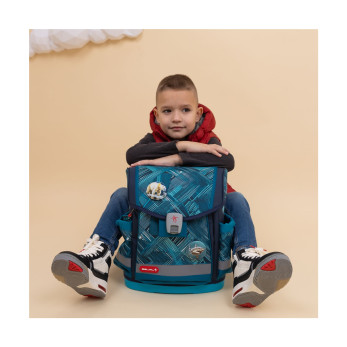 Ранец Belmil Classy Plus Ice Blue с наполнением