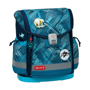 Ранец Belmil Classy Plus Ice Blue с наполнением