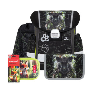 Ранец Belmil Classy Black Panter с наполнением